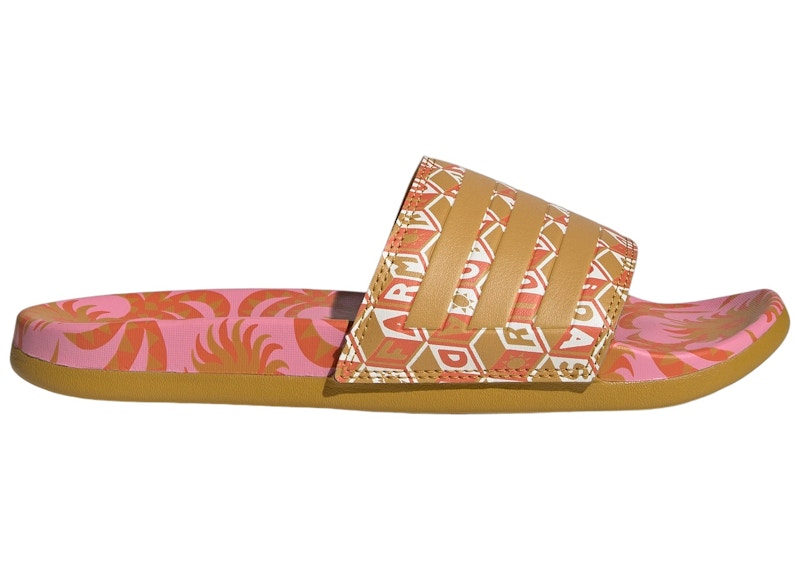adidas Adilette Comfort Sandals Semi Pink Glow Victory Gold (Women's)