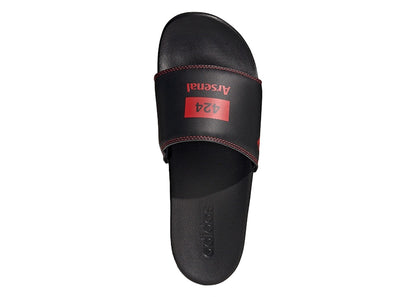 adidas Adilette Comfort Slides 424 Arsenal FC Black Scarlet