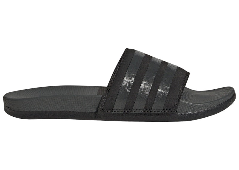 adidas Adilette Comfort Slides Core Black Grey