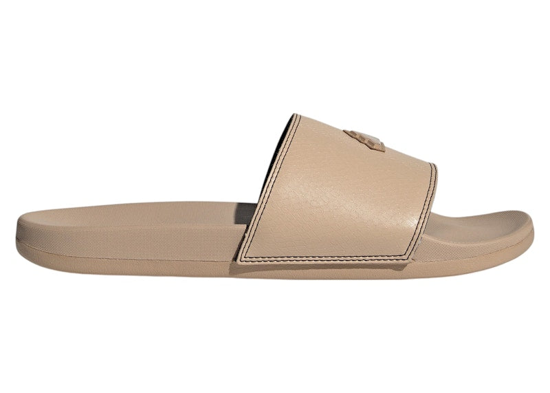 adidas Adilette Comfort Slides Warm Sandstone Core Black