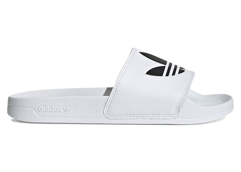 adidas Adilette Lite Slides White Core Black