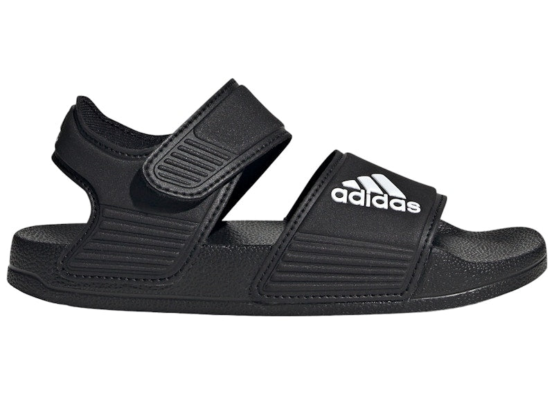 adidas Adilette Sandals Core Black Cloud White (GS)