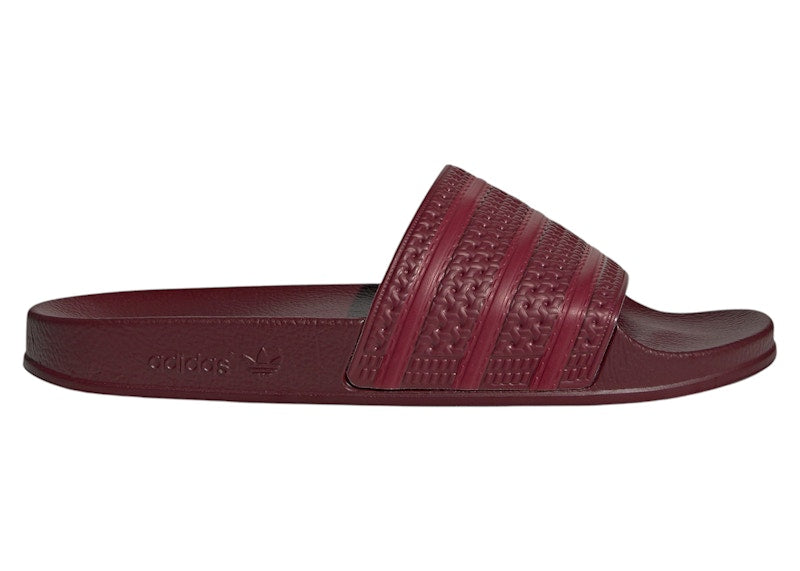 adidas Adilette Slides Shadow Red Collegiate Burgundy