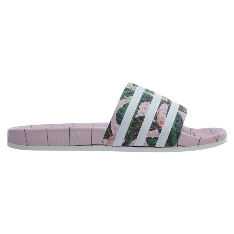 adidas Adilette Floral Wonder Pink (Women's)