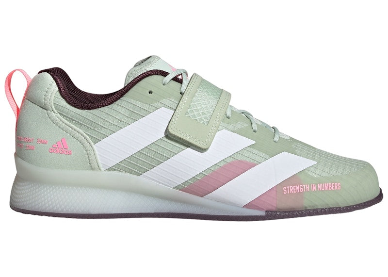 adidas Adipower 3 Linen Green Cloud White Beam Pink