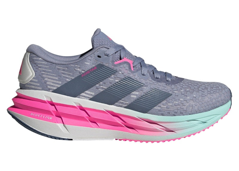adidas Adistar 4 Silver Violet Preloved Ink Lucid Pink (Women's)