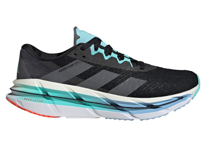 adidas Adistar Byd Core Black Iron Metallic Flash Aqua