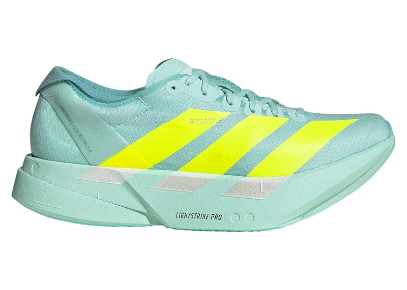 adidas Adizero Adios Pro 4 Semi Flash Aqua Lucid Lemon Mint Ton (Women's)