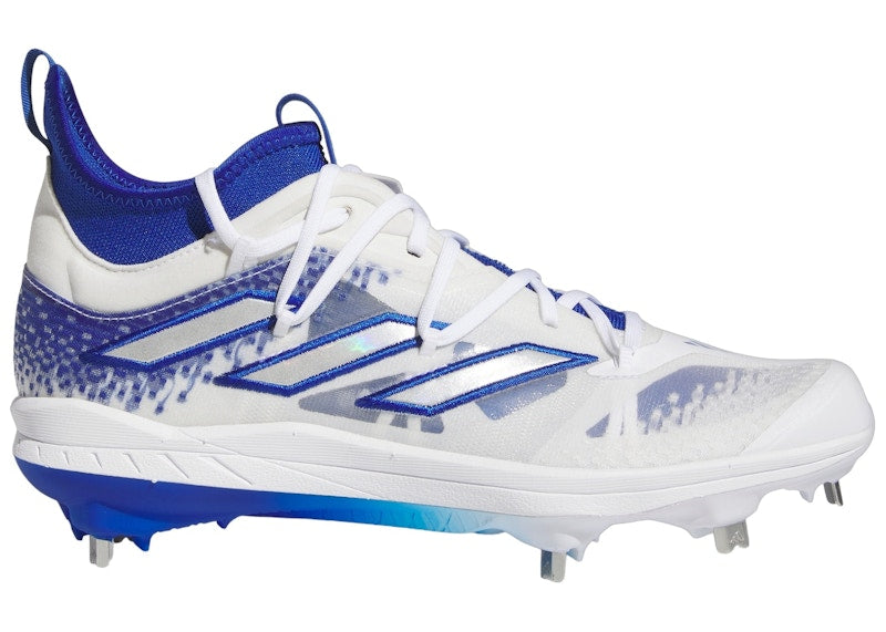 adidas Adizero Afterburner 9 NWV Royal Blue Silver Metallic Cloud White