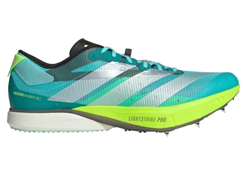 adidas Adizero Avanti XC Flash Aqua Zero Metalic Lucid Lemon