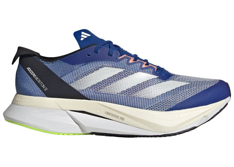 adidas Adizero Boston 12 Royal Blue Zero Metalic Lucid Lemon