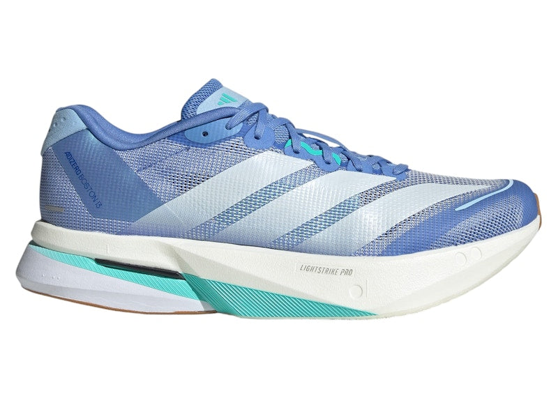 adidas Adizero Boston 13 Blue Fusion Zero Metalic Glow Blue (Women's)