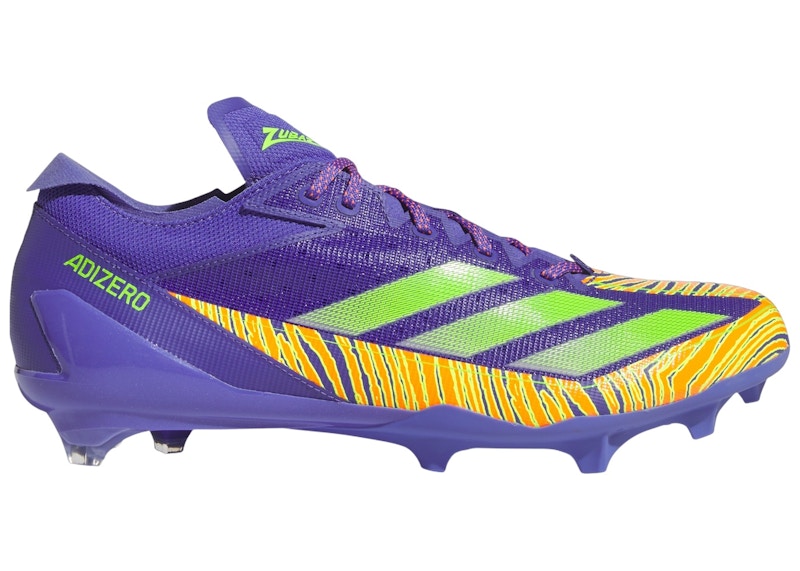adidas Adizero Electric Zubaz Purple Team Solar Green Team Solar Orange