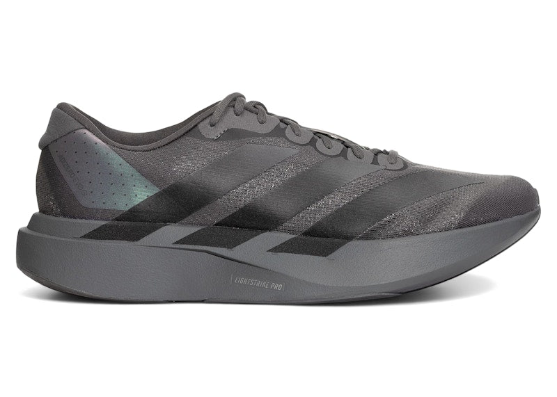 adidas Adizero Evo SL Grey Black Lime Burst