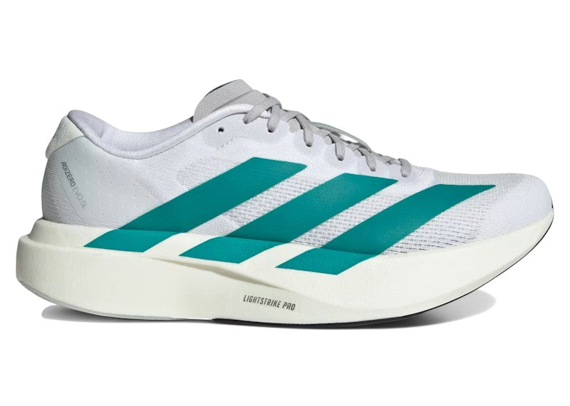 adidas Adizero Evo SL White Pure Teal (Women's)