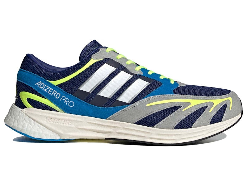 adidas Adizero Pro V1 DNA Victory Blue Solar Yellow