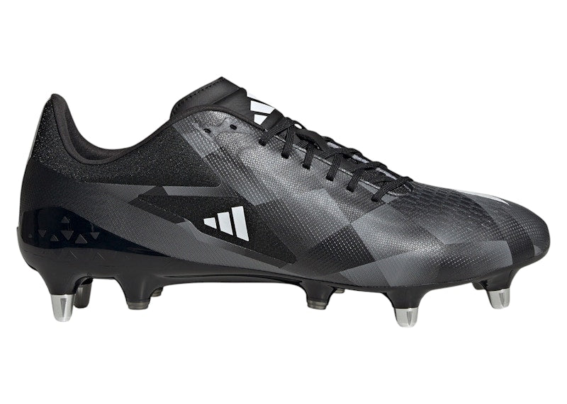 adidas Adizero RS15 Pro SG Rugby Core Black Grey Three