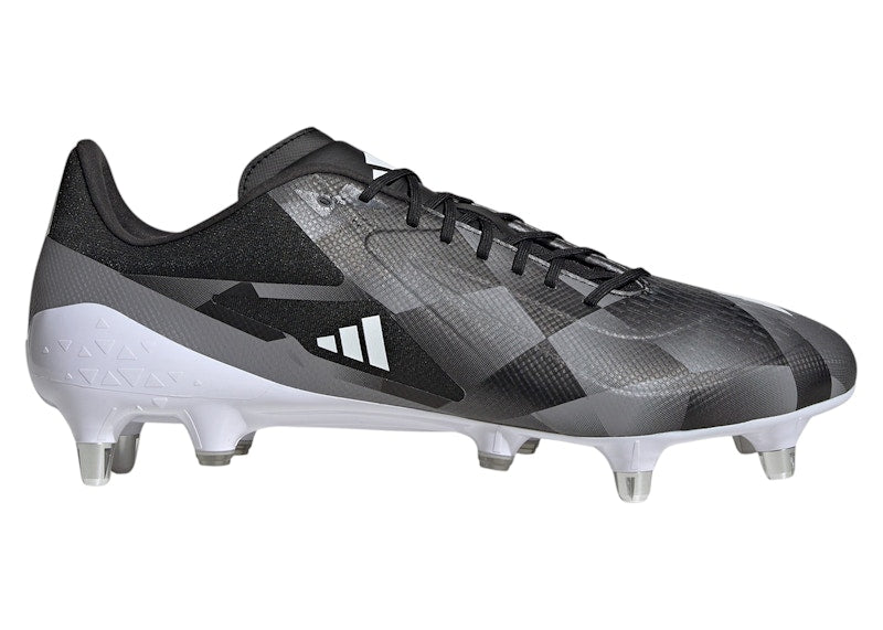 adidas Adizero RS15 Ultimate SG Rugby Core Black White Grey