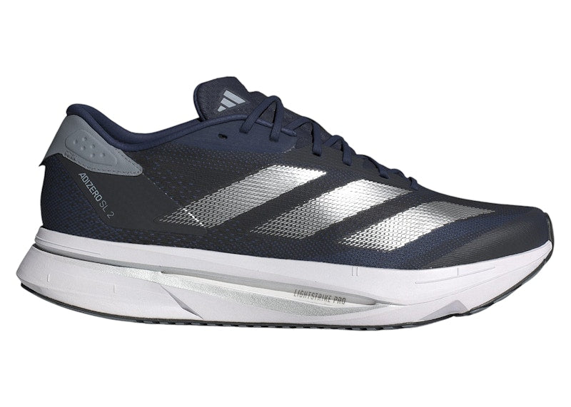 adidas Adizero SL 2 Dark Blue Silver Metallic Halo Silver