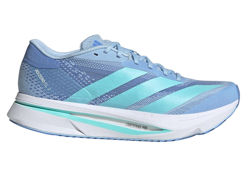 adidas Adizero SL2 Glow Blue Flash Aqua Blue Fusion (Women's)