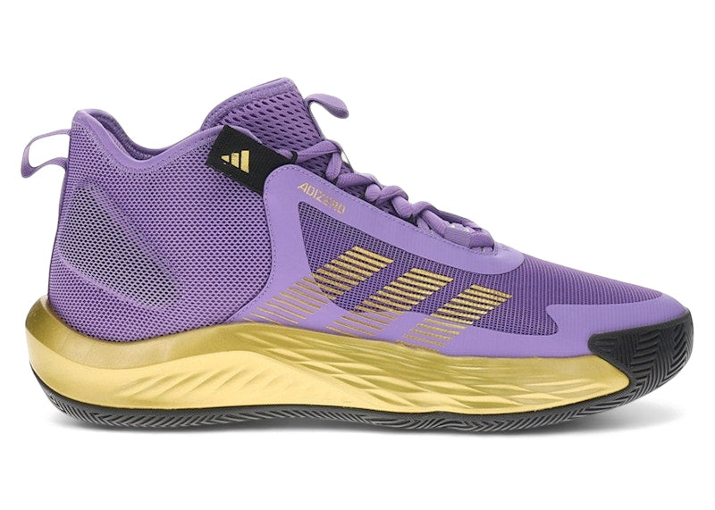 adidas Adizero Select Black Gold Metallic Purple