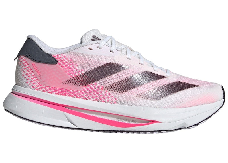 adidas Adizero Sl2 Cloud White Aurora Met. Lucid Pink (Women's)