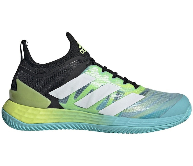 adidas Adizero Ubersonic 4 Clay Core Black Pulse Lime (Women's)