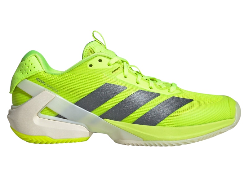 adidas Adizero Ubersonic 5 Clay Lucid Lemon Iron Metallic Cloud White (Women's)