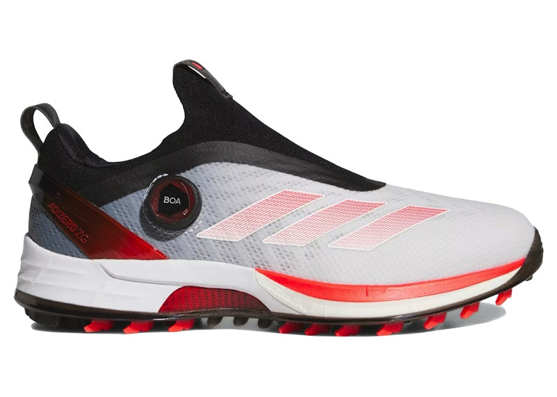 adidas Adizero ZG BOA Spikeless Golf Cloud White Lucid Red