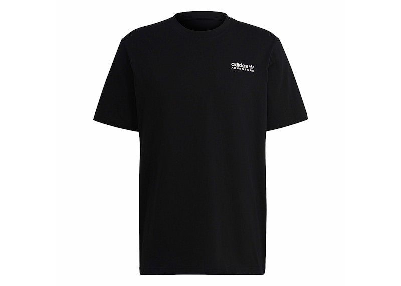 adidas Adventure Mountain Back Tee Black