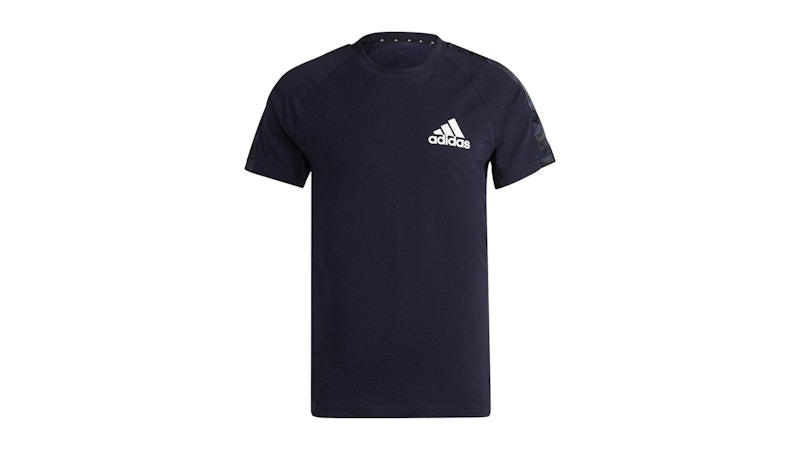 adidas Aeroready Designed To Move Motion Logo T-Shirt Legend Ink/White