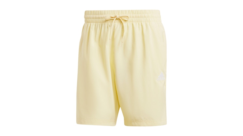 adidas Aeroready Essentials Chelsea Small Logo Shorts Almost Yellow