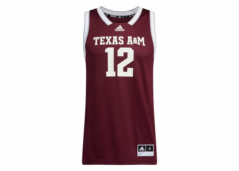 adidas Aggies Swingman Jersey Team Maroon/White