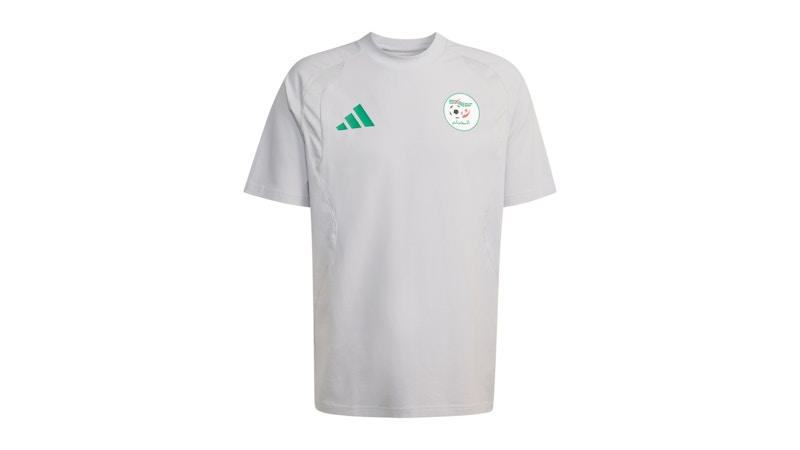 adidas Algeria Tiro Tech T-Shirt Team Light Grey