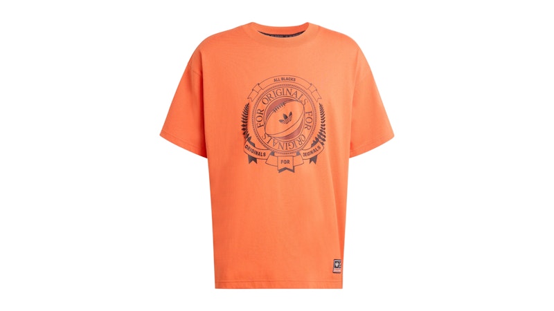 adidas & All Blacks Loose Graphic Tee Black Glory Amber