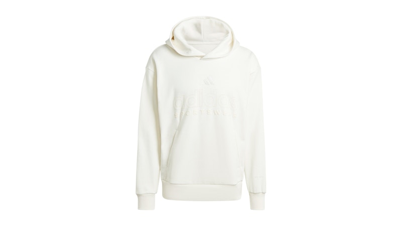 adidas All Szn Fleece Graphic Hoodie Off White