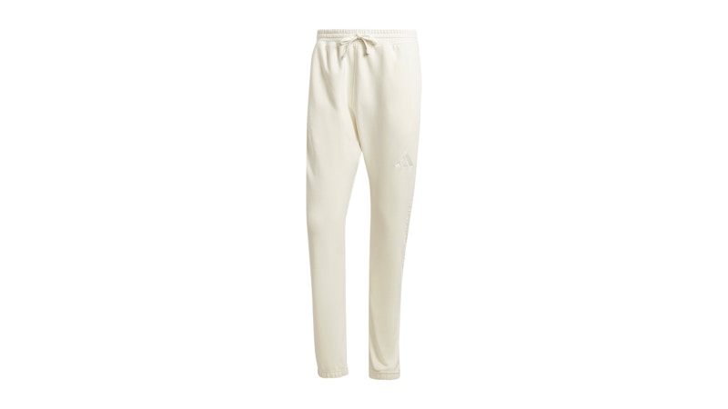 adidas All Szn Fleece Graphic Pant Off White