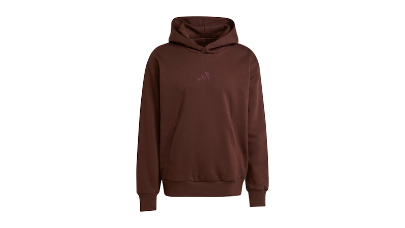 adidas All Szn Fleece Hoodie Shadow Brown