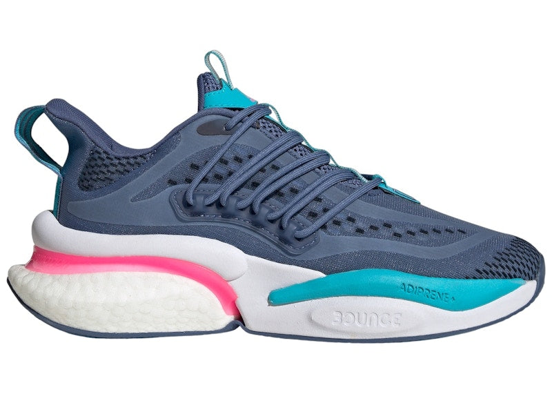 adidas Alphaboost V1 Crew Blue Lucid Pink Lucid Cyan (Women's)