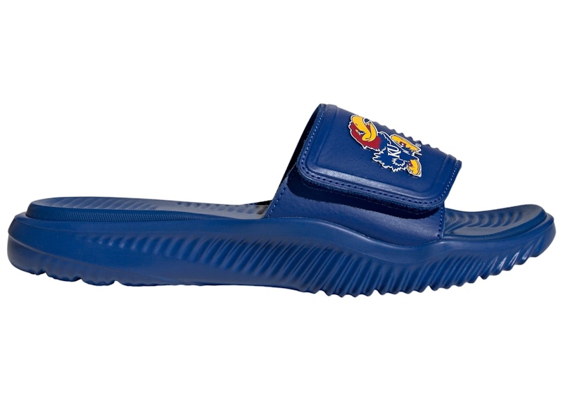 adidas Alphabounce Slide 2.0 Kansas Collegiate Royal Team Power Red Bright Gold