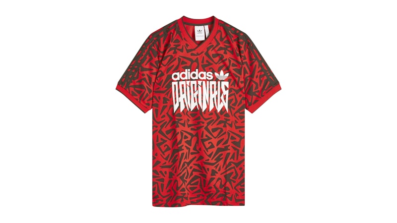 adidas Aop Jersey Better Scarlet