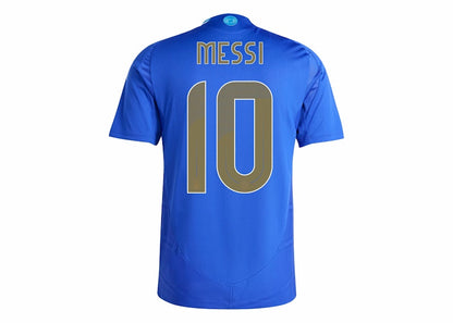 adidas Argentina 2024/25 Messi Away Authentic Jersey Lucid Blue/Blue Burst