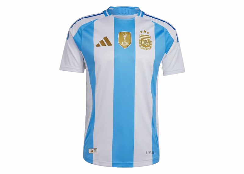 adidas Argentina 2024 Home Authentic Jersey White/Blue Burst