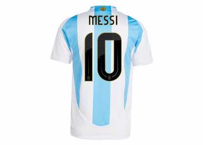adidas Argentina 2024 Messi Home Authentic Jersey White/Blue Burst