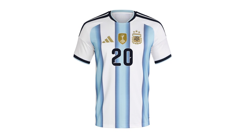 adidas Argentina 2026 Home Jersey White Icey Blue