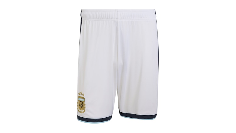adidas Argentina 2026 Home Shorts White Night Navy