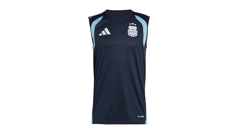adidas Argentina 2026 Tiro Sleeveless Jersey Night Navy