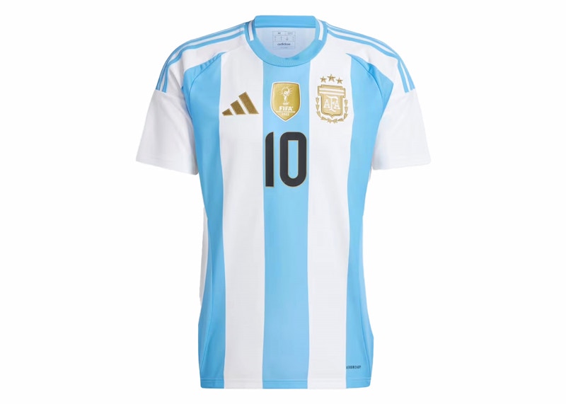 adidas Argentina 24 Messi Home Jersey White/Blue Burst