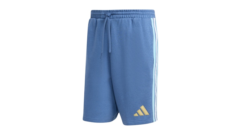 adidas Argentina DNA Fleece Shorts Crew Blue
