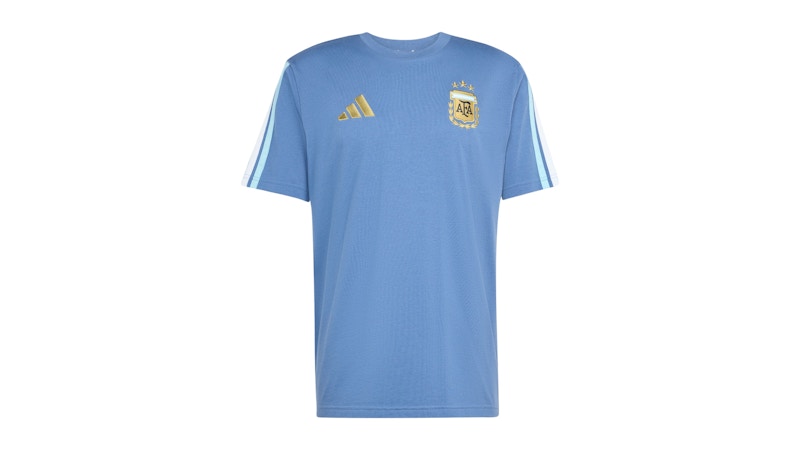 adidas Argentina DNA T-Shirt Crew Blue